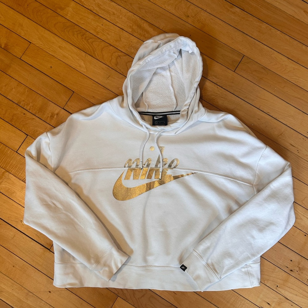 A5. Nike Women's Oversized Crop Hoodie. Matching Joggers Sold Separately.
